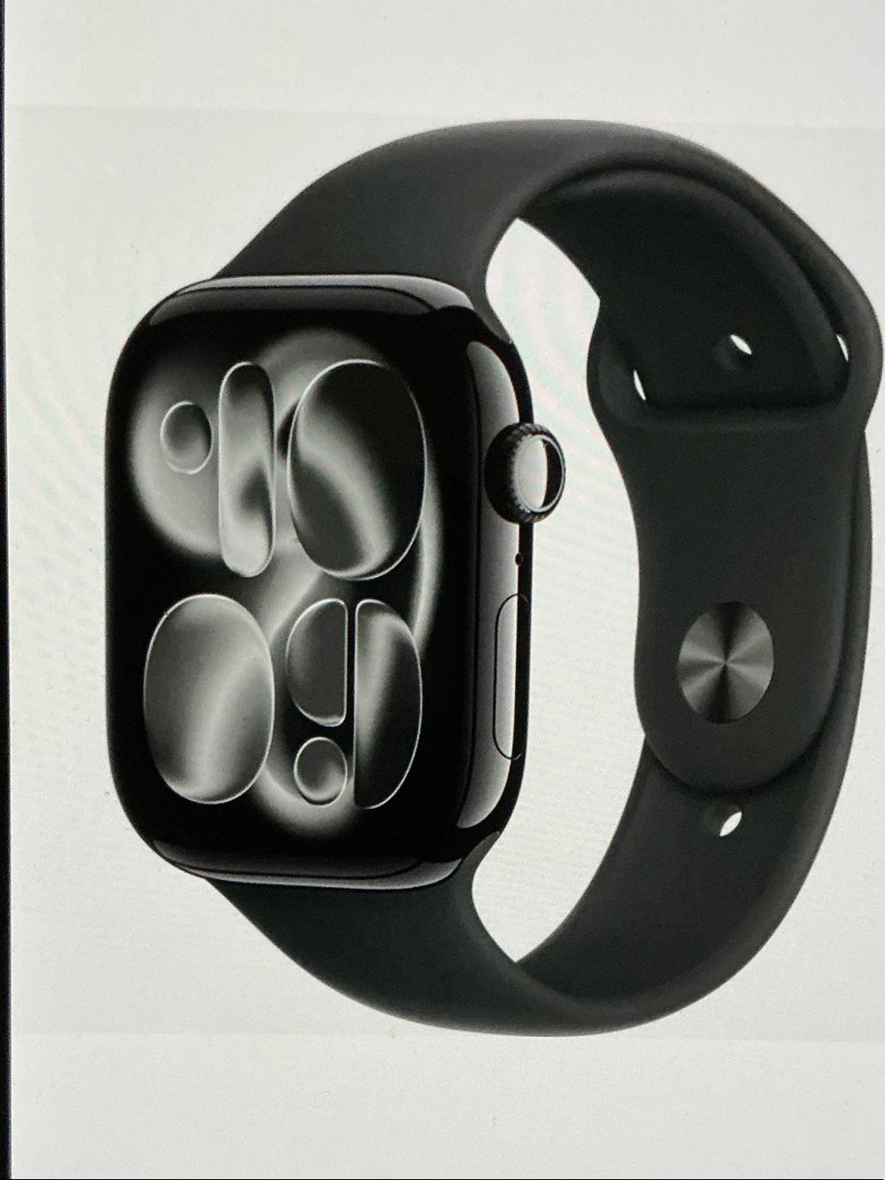 BNWT Apple Watch Gen 11 Series 11 46mm Jet Black Aluminum - Black Sport Band M/L